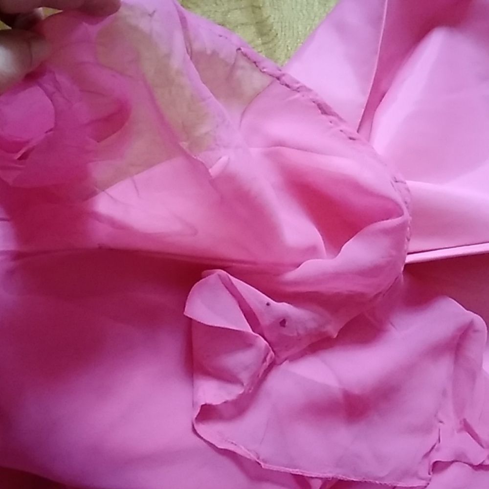 Handmade Silk Women Vintage Dress Size M Needs to Clean - Picture 16 of 16